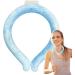 Collar Cooling Tube | Reusable Ice Gel Collar Tube for Heat Reduction | Wearable Tube Heat Reduction Body Cooling for Hot Outdoor School Gym Offices Sea Salt Blue Below 28 Degrees - Buy Online on GoSupps.com