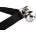 Adjustable Dog Doorbell for Toilet Training | Black Puppy Door Bells for Easy House Training - Buy Online on GoSupps.com