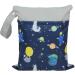 Hi Sprout Grab and Go Wet Dry Cloth Diaper Bag - Waterproof Washable Reusable Organizer (Space Adventure) - Buy Online on GoSupps.com