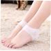 Beavorty 1 Pair Sock Heel Protectors Heel Cups high Heel Sock Insoles for Plantar Silicone Gel Sleeve Socks Heel Guards Heel Socks Protectors Lotion White moisturizing Socks - Buy Online on GoSupps.com