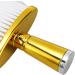Neck Face Duster Brush Yellow Neck Duster with Electroplated Handle for Hair Cutting Skin Friendly Soft Bristles Brush for Removing Loose Hair Barber Cleaning Brush for Salon Home - Buy Online on GoSupps.com