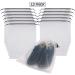 12 Transparent Shoe Bags for Travel | Large Clear Storage Organizers for Men and Women | Shoe Pouch with Rope Included - Buy Online on GoSupps.com