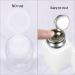 Pack of 3 150ml Nail Polish Remover Pump Dispenser Bottles - Clear Top Cap for Alcohol, Acetone, Makeup Remover - Empty and Refillable - Buy Online on GoSupps.com