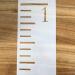SUPVOX Growth Chart Stencil Child Height Chart Height Measuring Ruler Template 7pcs 7 Feet - Buy Online on GoSupps.com