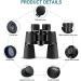 20x50 Waterproof Binoculars for Adults with BAK4 Prism Lens - Ideal for Outdoor Sports, Concerts, and Bird Watching - Buy Online on GoSupps.com