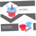 Buy Solustre 2 STK Silicone Formwork Set - Mask Mixer & Inner Pot for Perfect Manicure Mixing | International Shipping Available - Buy Online on GoSupps.com