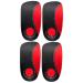 Mobestech 2 Pairs Arch Corrective Insoles Pole Heels Eva Insoles Arch Support Cushion Arch Support Shoe Insoles Foot Arch Shoe Inserts Foot Care Insoles Sole of Foot Men and Women Fascia