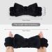 SINLAND Bow Hair Bands Spa Headband for Women Black 3Pack - Ideal for Washing Face and Makeup - Comfortable and Stylish - Buy Online on GoSupps.com