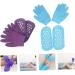 Healeved 2 Sets Hand and Foot Care Set Dry Cracked Hands Gloves Bunny Ear Clip Gloves Mitts Moisturizing Spa Gloves Socks Spa Mittens Clothing Set Women's Vegetable Cosmetic - Buy Online on GoSupps.com