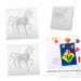 COHEALI 4 Pcs Silicone Mold Fondant Molds Silicone Horse Resin Craft Mold 3d Homemade Supplies Bubble Whitex2pcs 7.6X7.6CMx2pcs - Buy Online on GoSupps.com