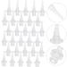 WEKAMOS 30PCS Earwax Cleaner Nozzles Set Conical Bottle Ear Washer Replacement Tips for Safe Ear Irrigation and Cleaning Tools for Home Use and Earwax Removal - Buy Online on GoSupps.com