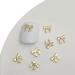 20pcs 3D Metal Nail Bowknot Nail Decorations DIY Nails Art Accessories For Eye Catching Looks Nail Ornaments 06 white K - Buy Online on GoSupps.com