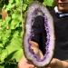 Amethyst Stone 275G Natural Amethyst geode Quartz Cluster Specimen ningxiao