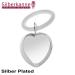 Premium Silver Plated Children's Rattle Jug with Teething Ring - Perfect Gift with Chic Packaging | 7cm Heart Design - Buy Online on GoSupps.com