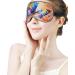 Colorful Butterfly Sleeping Mask | Pink Flower Eye Mask | Soft Adjustable Light-Blocking Blindfold for Sleep | Ideal Sleep Cover for Women Men Girls & Boys - Buy Online on GoSupps.com
