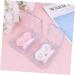 Homsfou 4-Piece Mini Contact Lens Holder Set | Transparent Portable Lens Cases | Cute Colored Lens Containers - Shop Internationally! - Buy Online on GoSupps.com