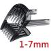 WuYan Hair Clipper Comb for Philips HC9450 HC9490 HC9452 HC7460 HC7462 - Adjustable 1-7mm Replacement Trimmer Comb - Buy Online on GoSupps.com