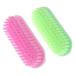 Home Shoes Brushes Household Cleaning Multi-Functional Strong Long-Handled Plastic Shoe Brush Cleaning Soft Brush Bathroom Tool Brush(A)