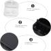 TOVINANNA 8pcs Eye Shadow Box Eyeshadow Pans 2 Grids Eye Shadow Eye Shadow Case Empty Eyeshadow Plastic White - Buy Online on GoSupps.com