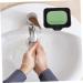 Ciieeo 8 Pcs Soap Drainer Anti-slip Soap Holder Household Soap Rack Silicone Soap Dish Soap Bar Holder for Shower Soap Dish for Shower Silicone Soap Holder Drain Silica Gel Decorate Black Greyx4pcs 12.2X10X2.2CMx4pcs - Buy Online on GoSupps.com
