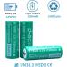 Buy Shockli 18500 3.2V Solar Batteries - 1100mAh LiFePO4 Rechargeable for Outdoor Solar Lights (3-Pack - Buy Online on GoSupps.com