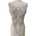 Handmade White Rhinestones Lace Applique Sew On Trimming for Dresses, Clothing, Skirts - Buy Online on GoSupps.com
