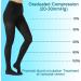 Buy Medical Compression Pantyhose 20-30mmHg for Men & Women - Varicose Veins Swelling Relief | Opaque Closed Toe Stockings - 4X-Large Size - Buy Online on GoSupps.com
