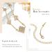 Catery Rhinestones Bohemian Head Chain Jewelry - Gold Goddess Headband for Women - Buy Online on GoSupps.com