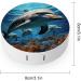 Shop Dolphins Print Contact Lens Case - Travel-Friendly Lens Care Box for International Shipping - Buy Online on GoSupps.com