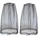 Wudaizhi Midge Head Net - Nylon Face Insect Protection for Camping & Fishing (2PCs Black) - Outdoor Gear - Buy Online on GoSupps.com