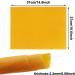 Resistant V-Shaped Rubber Sole Pad - Yellow Heel Repair Sheet for Men & Women Shoes - Durable Bottom Repairing Material - Buy Online on GoSupps.com
