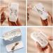 Portable Floss Pick Dispenser - Automatic Dental Floss Case Organizer for Travel | Teeth Cleaning for Men & Women (White) - Buy Online on GoSupps.com