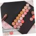 Ipetboom 2pcs Diy Eyeshadow Palette Black Eyeshadow Makeup Pallete Face Blusher Plate Travel Foundation Girl 15x10x0.80cmx2pcs Blackx2pcs - Buy Online on GoSupps.com
