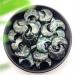 Natural Magic Natural Peacock Eye Crystals Moon Shaped Stones Crystals Jewelry Making Natural Stones and s ZJGIDTEM (Size : 1pc)