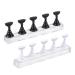 Housoutil Nail Art Holder Base 2 Sets Nail Holder Display Stand Manicure Acrylic Nail Art Stand 2.4X1.4X1.4CM Assorted Color 1
