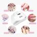 54W Gel UV LED Nail Lamp with 36 Dual Light Source LEDs - Professional Nail Dryer for Gel and Regular Polish - 4 Timer Settings for Polygel Nail Kit - Buy Online on GoSupps.com