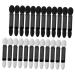 Baluue 240 Pcs Cotton Eyeshadow Brush Portable Brush Cosmetics Brush Lip Versatile Brush Pp 5x1x0.5cmx2pcs Assorted Colorx2pcs