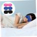 Shop Minkissy 3D Eye Masks - 9 Pcs Sleep Mask for Kids & Adults Adjustable Satin Blindfolds Reusable Eye Patches for Travel - Buy Online on GoSupps.com