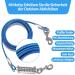 Buy Mi Metty 10ft Dog Tie Out Line - Shock-Damping Spring Leash for Medium to Large Dogs - Blue Perfect for Courtyards - International Shipping Available - Buy Online on GoSupps.com