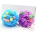 Shop Housoutil 4pcs Colorful Home Bath Balls | Super Soft Shower Sponge for Adults & Kids - Perfect for Relaxing Baths - Buy Online on GoSupps.com