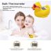 Digital Baby Bath Thermometer Ducks - BPA-Free, Waterproof, Floating Pink Toy - Buy Online on GoSupps.com
