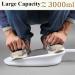 Bedpan for Women Men Elderly Bedpan for Bariatric Adults with No Spill Or Splash Design Hospital Home Bedpan Female Bed Pan with Handle Portable Bedpan Male Bedpan Firm Thick Stable Blue - Buy Online on GoSupps.com