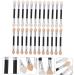 Angoily Eye Shadow Sticks 120 Pcs Latex Eye Shadow Stick Eyeshadow Stick Double Ended Makeup Brush Eyeshadow Makeup Sticks - Buy Online on GoSupps.com
