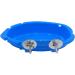 courti Bird Bath Tub Bowl Basin Hanging Birdbath Toy Bird Cage Accessories Shower Box Pet Parrot Budgie Parakeet Cockatiel Cage Water Shower Food Feeder - Buy Online on GoSupps.com