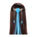 Shop Antique Chinese Hanfu Hair Accessories | Blue Fabric Headdresses & Hairpins - Buy Online on GoSupps.com