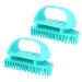 Goohochy 2st Silicon Shampoo Bush for women scalp Head Massage Adult Shampoo Kamm Laundry Collector Clean Shampoo Brush Hairbrush Massage device Miss Shampoo-Kamm Abs 10.5x7x5.5cm Blue