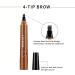 3PCS Nexavale Eyebrows 4 Fork Tips Tattoo Pencil 3D Waterproof Microblading Eyebrow Pen Eyebrow Pencils for Women Microblading Eyebrow Pen - Buy Online on GoSupps.com