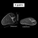 GORGECRAFT 6 Pairs Gel Metatarsal Pads - Self-Adhesive Silicone Forefoot Padding for Sandals & Flip Flops | No Slip Toe Post Cushions | Ball of Foot Protectors (Clear - Buy Online on GoSupps.com