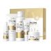 Korean Skin Care Essence Kit, Skin Care Gift for Women, Includes Gentle Cleanser, Toner, Eye Cream, Serum, Cream, Moisturizer and Lotion