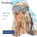 Gangel Vintage Exotic Knot Turban Headbands - Pack of 4 for Women and Girls - Buy Online on GoSupps.com